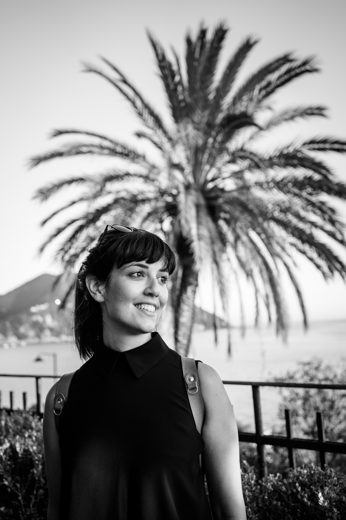 Francesca at work during a wedding